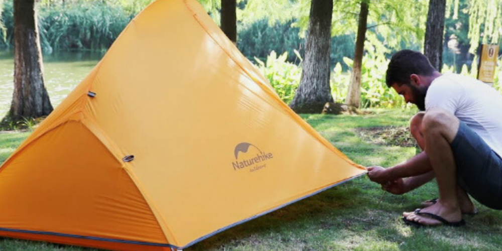 Neem zelf jouw tent mee en zet hem zelf op met Bikepacking upgrade