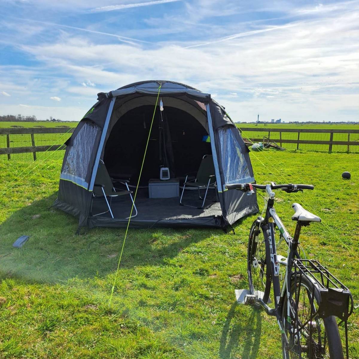 Ga voor het Glamping pakket tijdens The Ride