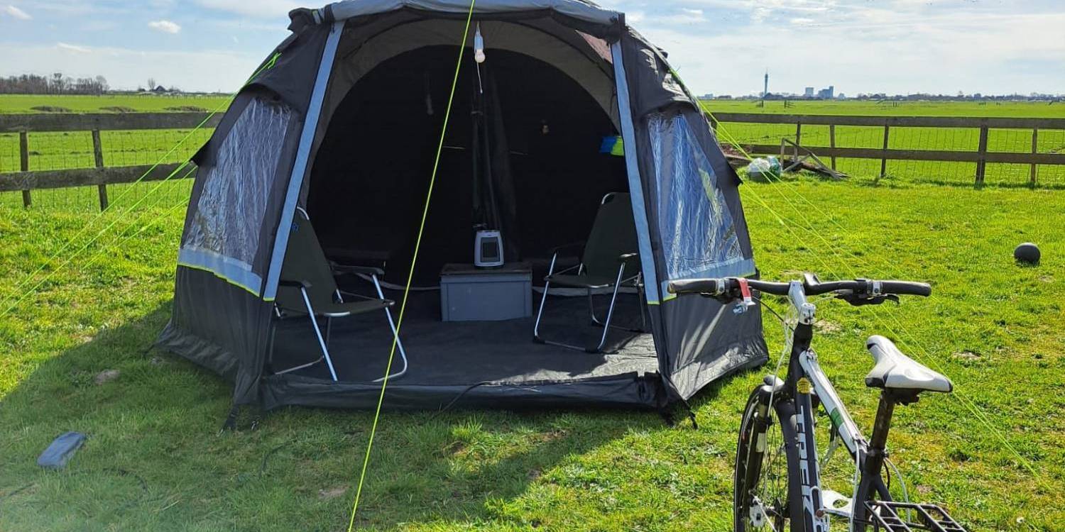 Ga voor het Glamping pakket tijdens The Ride