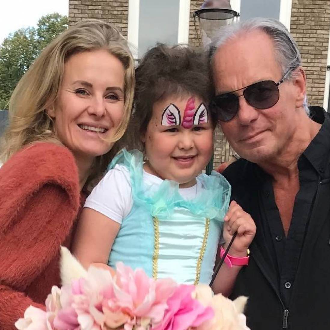 Danique samen met haar ouders