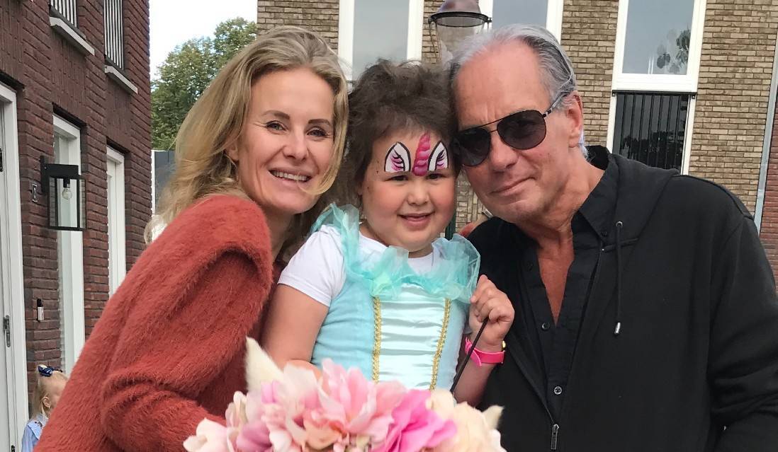 Danique samen met haar ouders