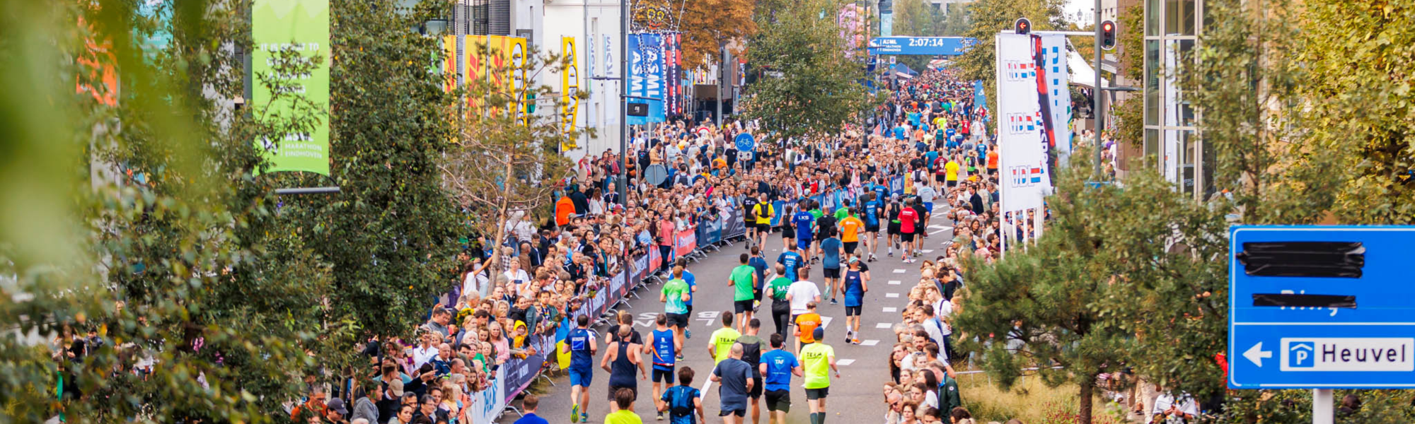 Hardlopers ASML Eindhoven Marathon