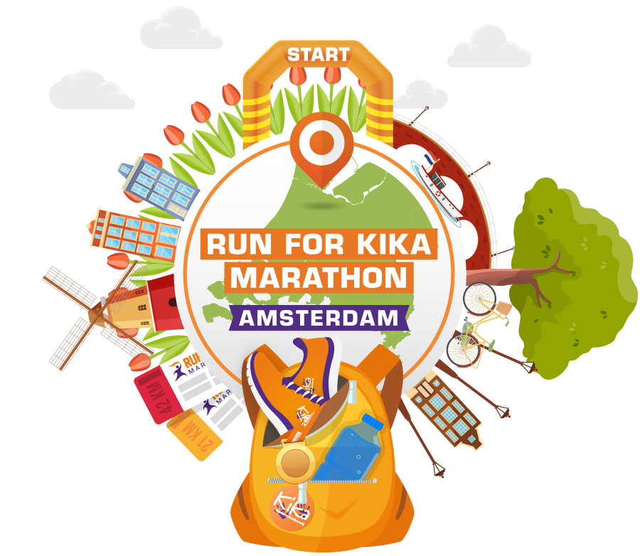 Halve en hele marathon in Amsterdam