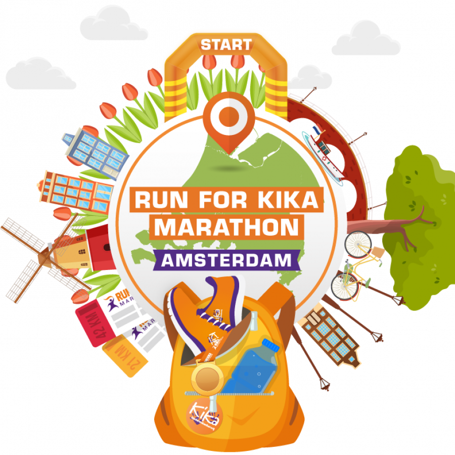Halve en hele marathon in Amsterdam