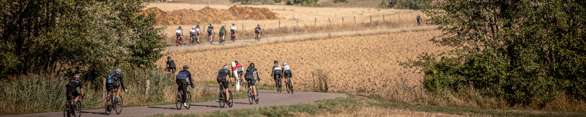 De route van Tour for Life.