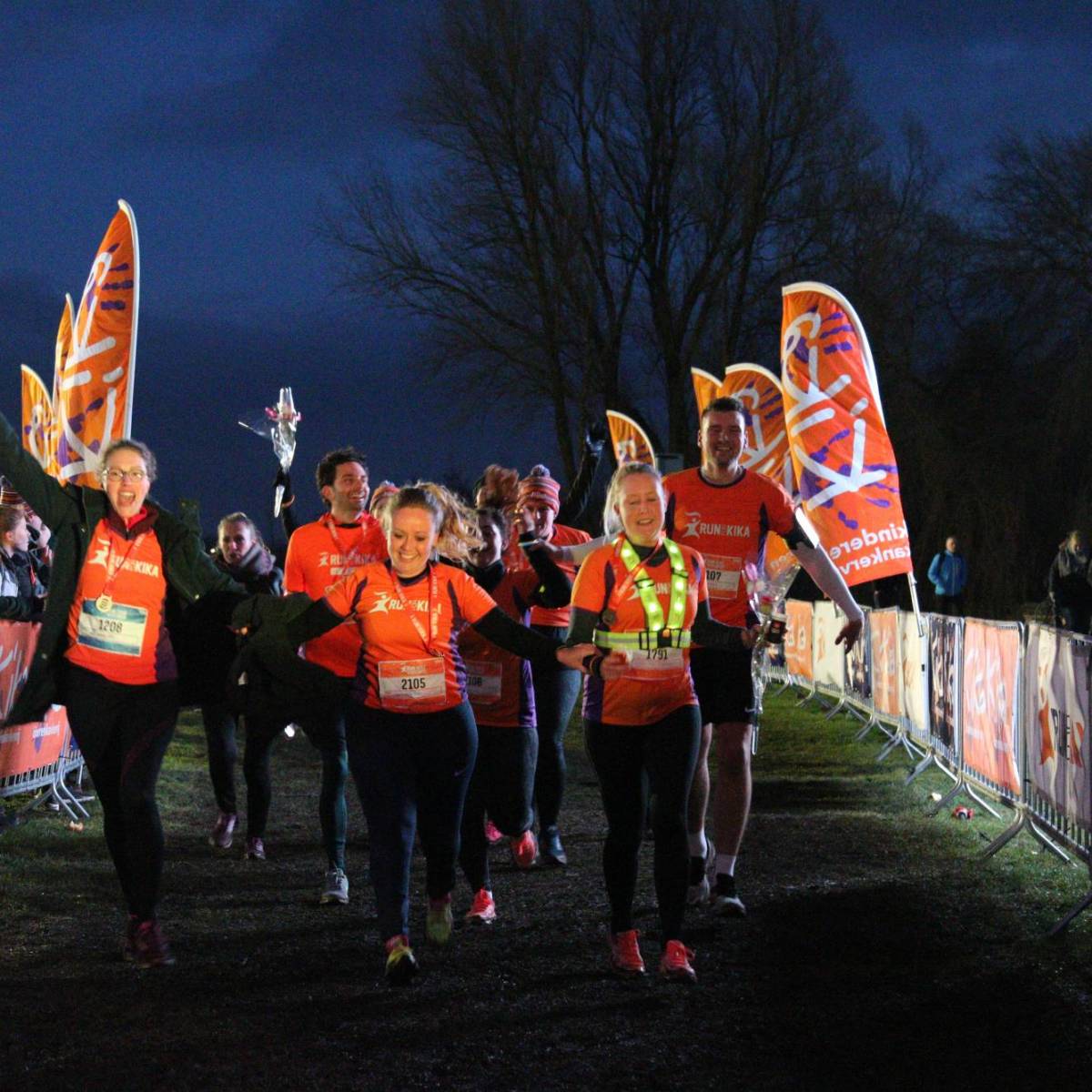 Duimpjes omhoog tijdens KiKa event