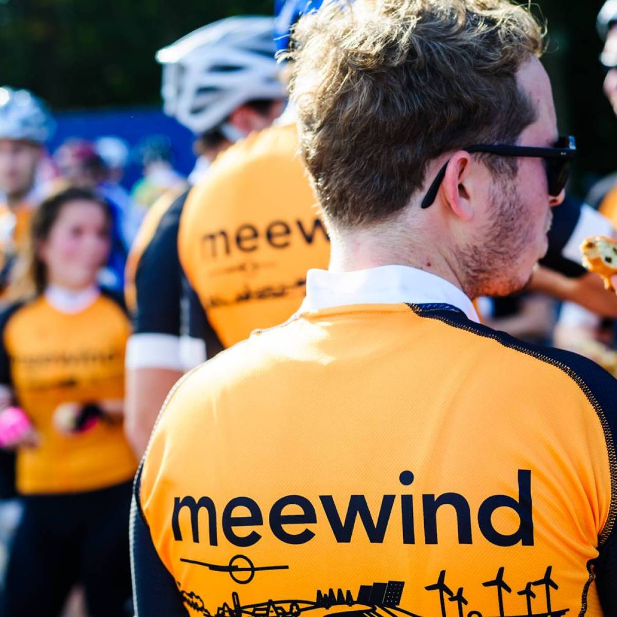 Meewind wielren shirt partner Meewind Koers