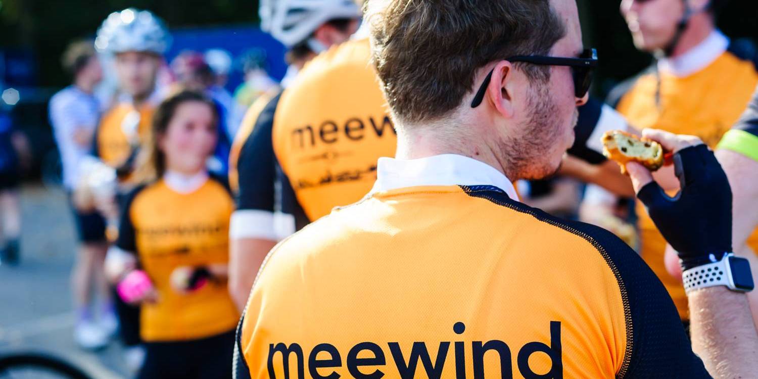 Meewind wielren shirt partner Meewind Koers